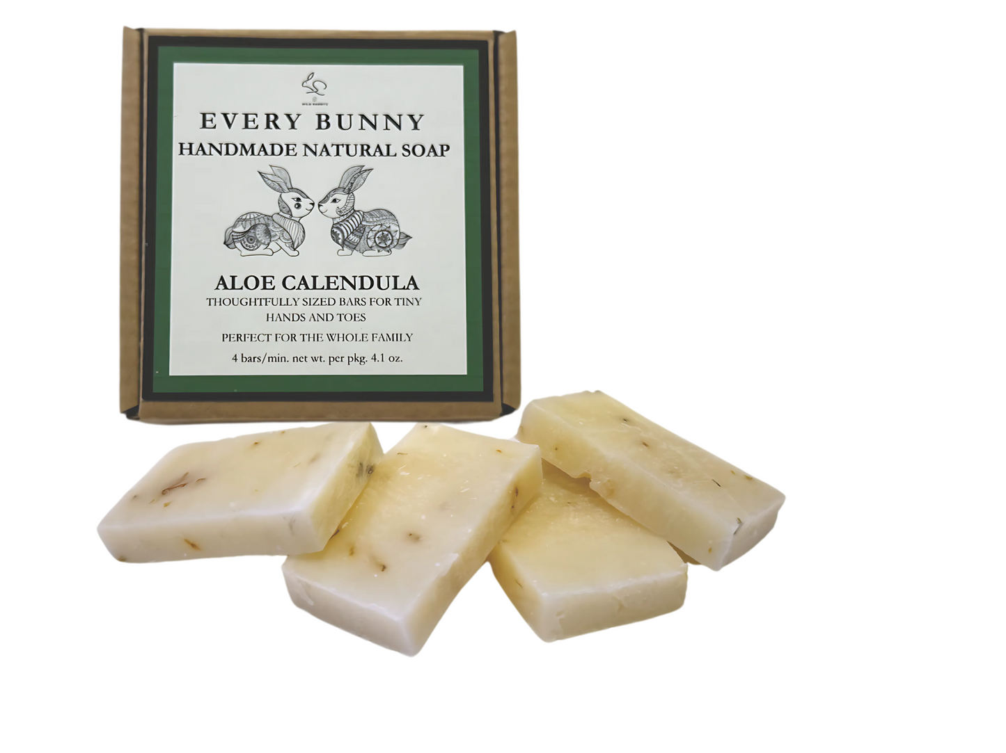 Every Bunny Handmade Natural Soap ALOE CALENDULA